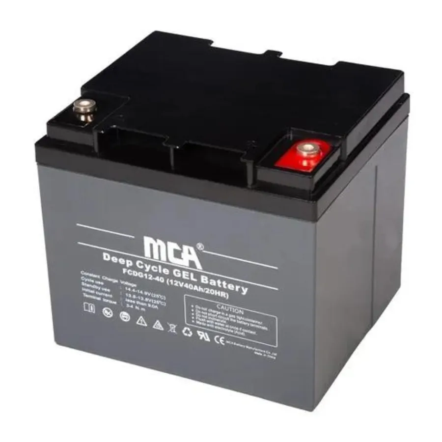 Batería de Gel 12V-40Ah MCA