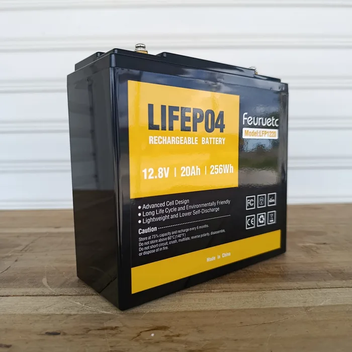 Batería de litio LifePO4 Feuruetc 12V-20Ah — vista 3