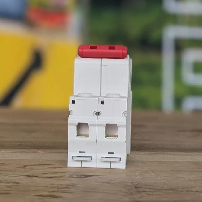 Breaker Termomagnético DELIXI 40A AC 2P — vista 3