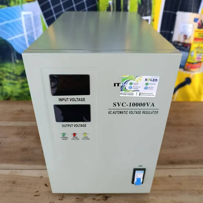 Estabilizador y elevador de voltaje 110V | 10KVA — vista 2