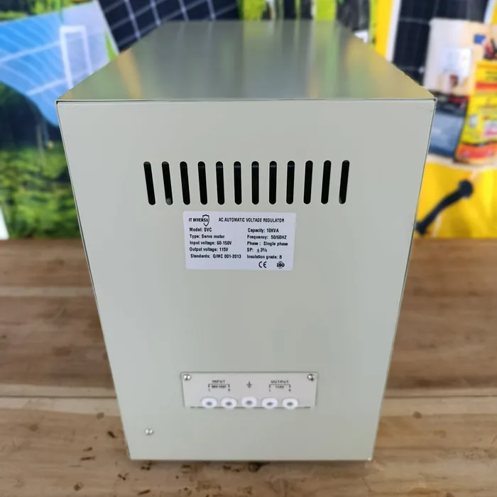 Estabilizador y elevador de voltaje 110V | 10KVA — vista 4