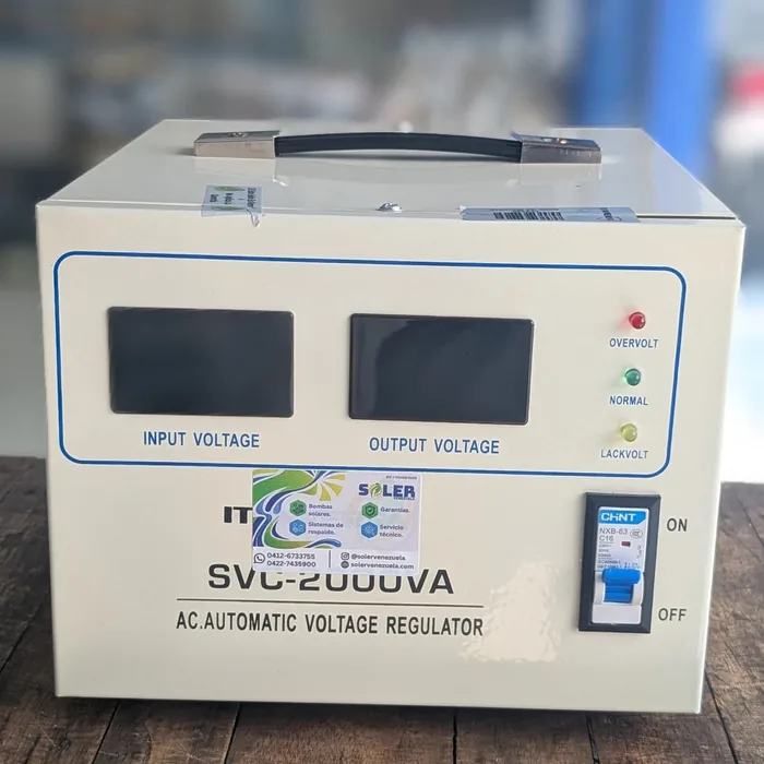 Estabilizador y Elevador de Voltaje 110V | 2KVA — vista 2