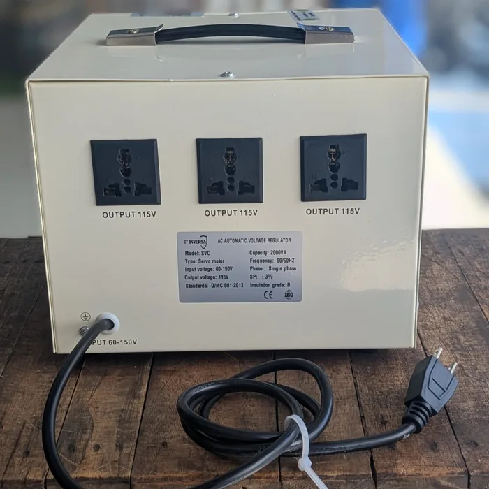 Estabilizador y Elevador de Voltaje 110V | 2KVA — vista 4