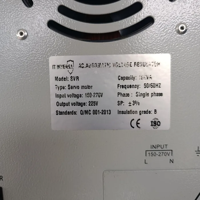 Estabilizador y elevador de voltaje 220V | 10KVA — vista 4