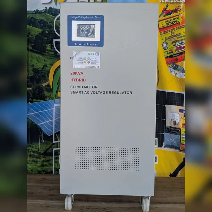 Estabilizador y elevador de voltaje 220V | 20KVA — vista 2