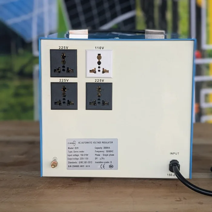 Estabilizador y elevador de voltaje 220V | 3KVA — vista 4