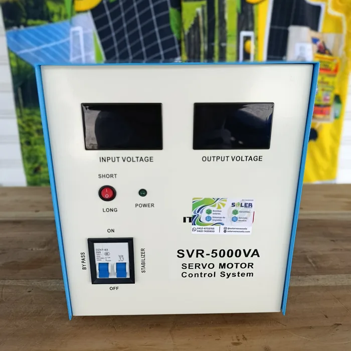 Estabilizador y elevador de voltaje 220V | 5KVA — vista 2