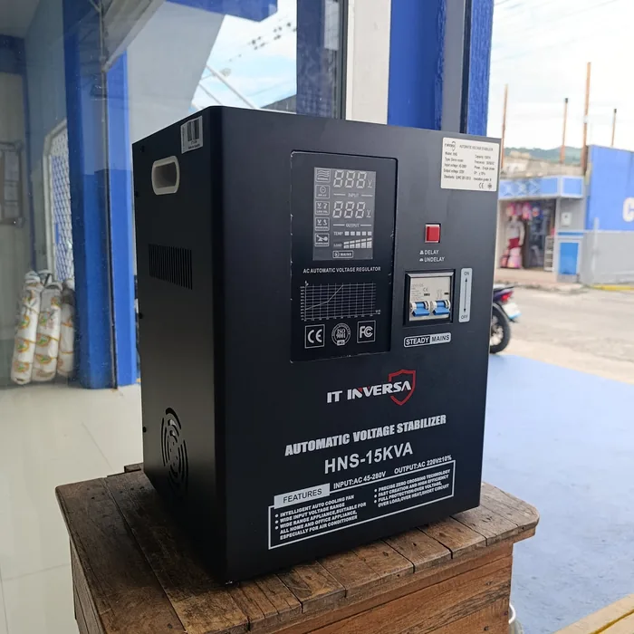 Estabilizador y elevador de voltaje 220V-HNS | 15KVA — vista 3