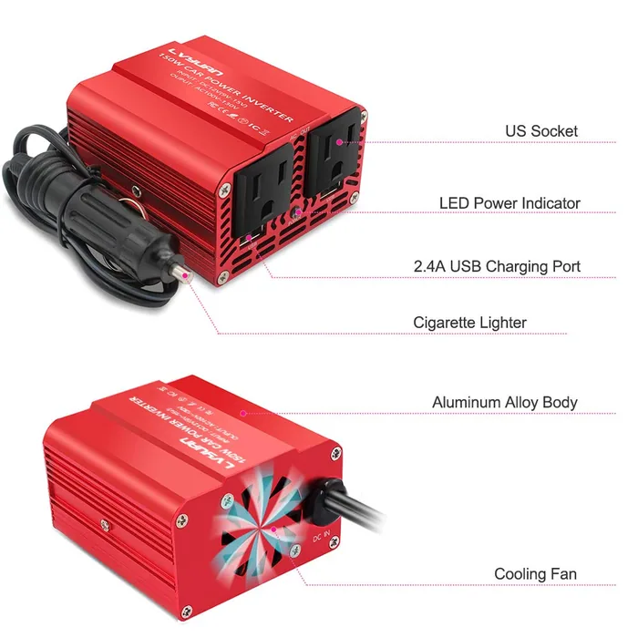 Inversor De Voltaje  300w-12v — vista 2