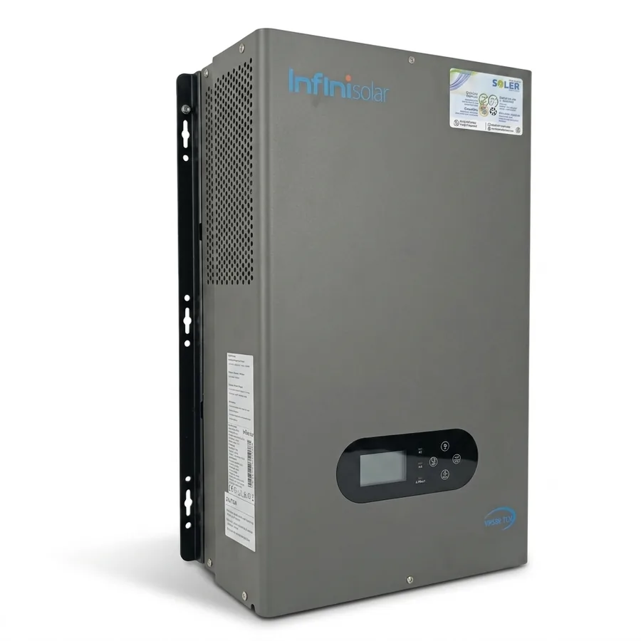 Inversor Híbrido INFINI SOLAR 6KW 48V 80A | Salida 110V/220V