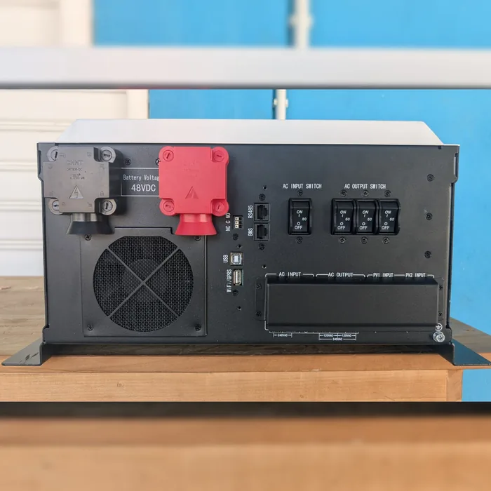 Inversor Híbrido Solar GROWATT 12KVA 48V-300A | 110/220V — vista 3