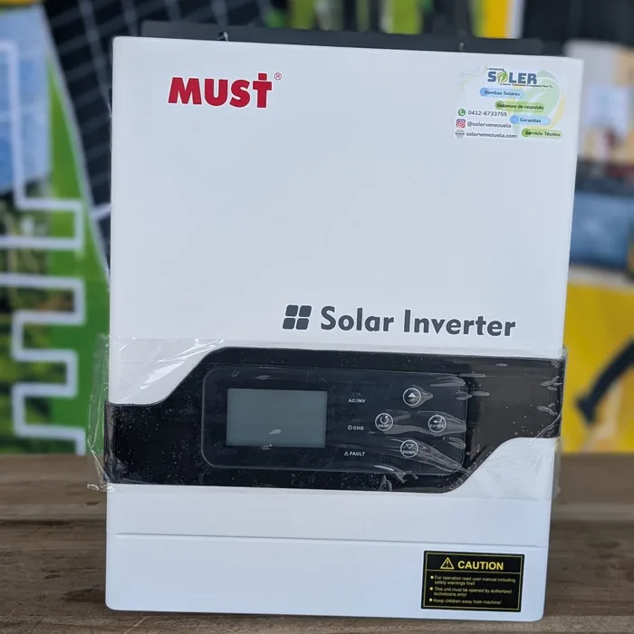 Inversor Híbrido Solar MUST 1.5KW 12V 60A | Salida 110V — vista 2