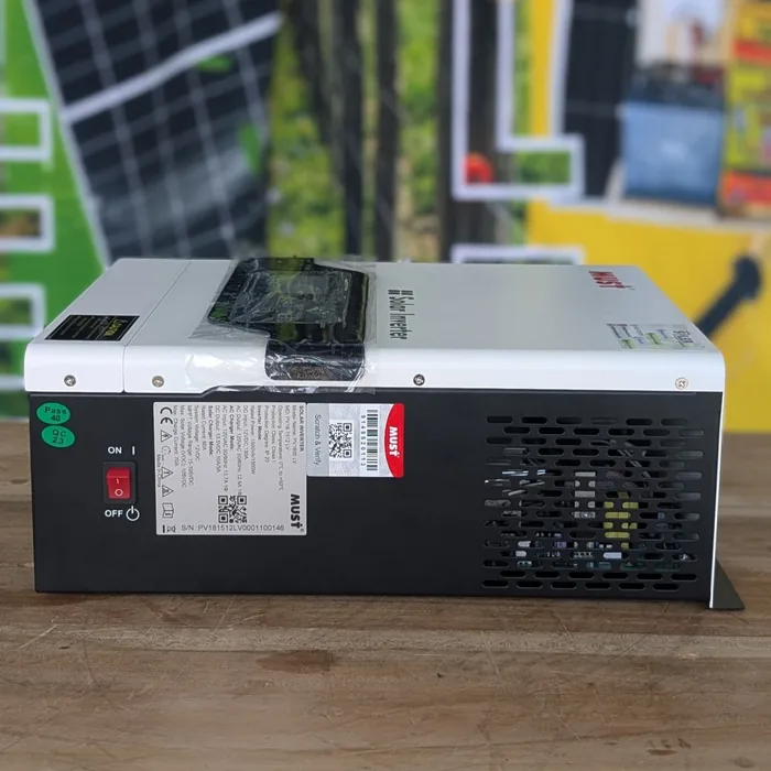 Inversor Híbrido Solar MUST 1.5KW 12V 60A | Salida 110V — vista 4