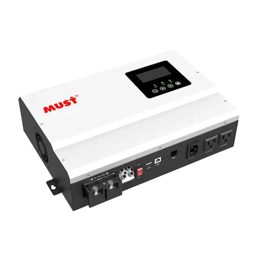Inversor Híbrido Solar MUST 1.5KW 24V 40A | Salida 120VAC
