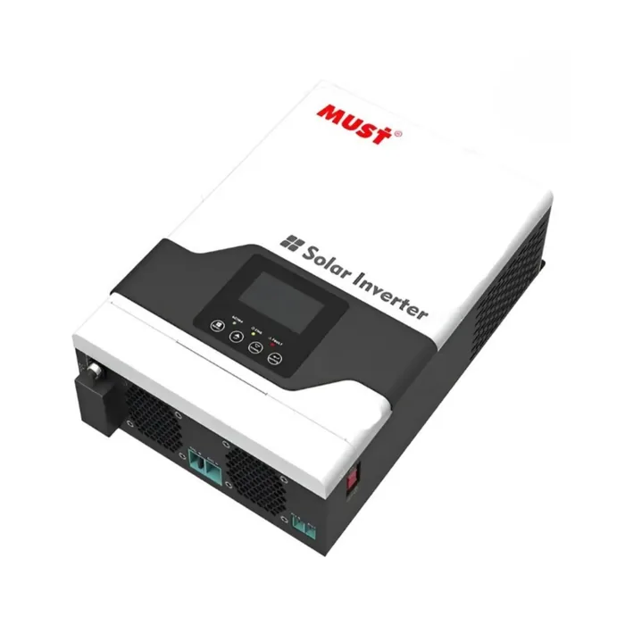 Inversor Híbrido Solar MUST 1KW 12V 60A | Salida 120VAC — vista 2