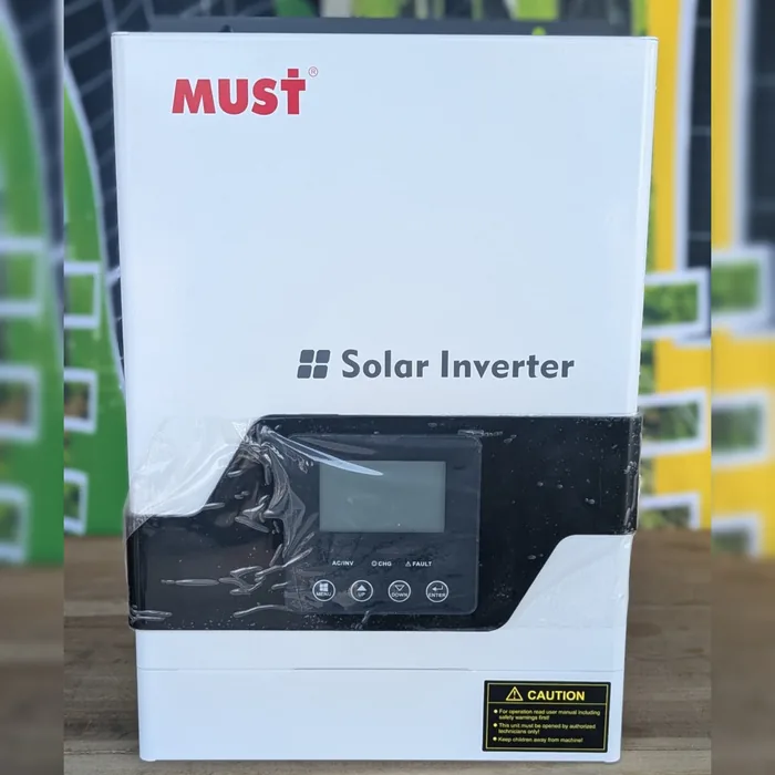 Inversor Híbrido Solar MUST 1KW 12V 60A | Salida 120VAC — vista 4