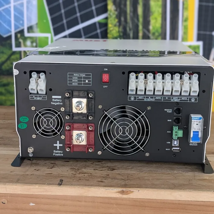 Inversor Híbrido Solar MUST 3KW 24V 80A | Salida 110V/220V — vista 3