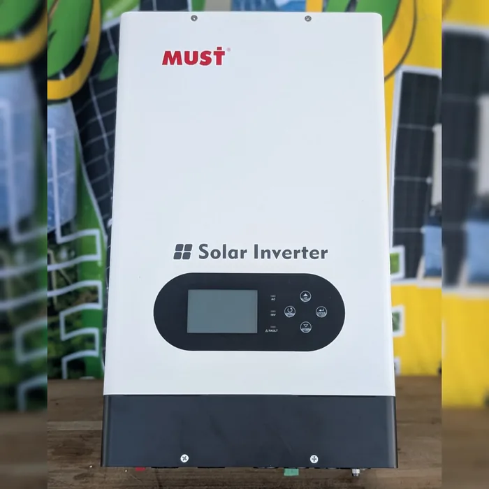 Inversor Híbrido Solar MUST 3KW 24V 80A | Salida 110V — vista 2