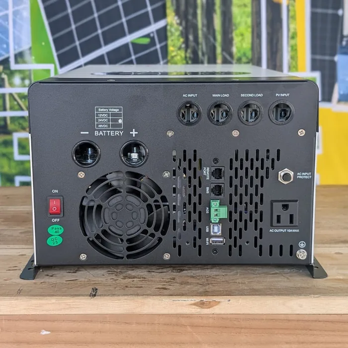 Inversor Híbrido Solar MUST 3KW 24V 80A | Salida 110V — vista 3