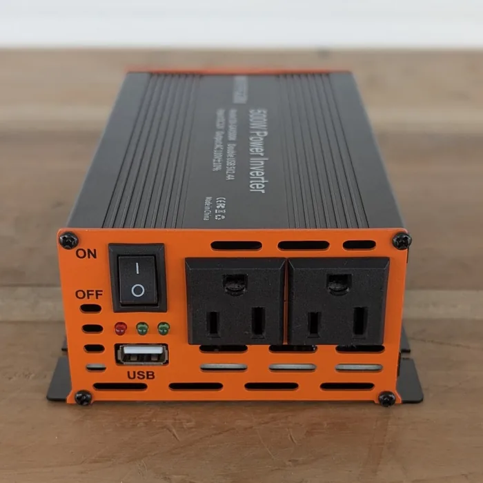 Inversor MOVFFGGRM 12V-500W OP 110V — vista 2