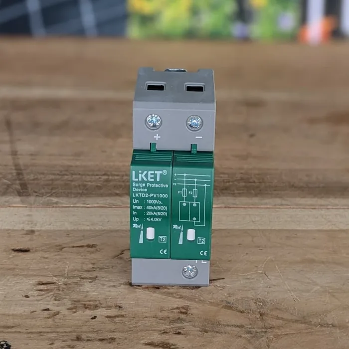 Protector Eléctrico LKET 2P | 1000V DC — vista 2