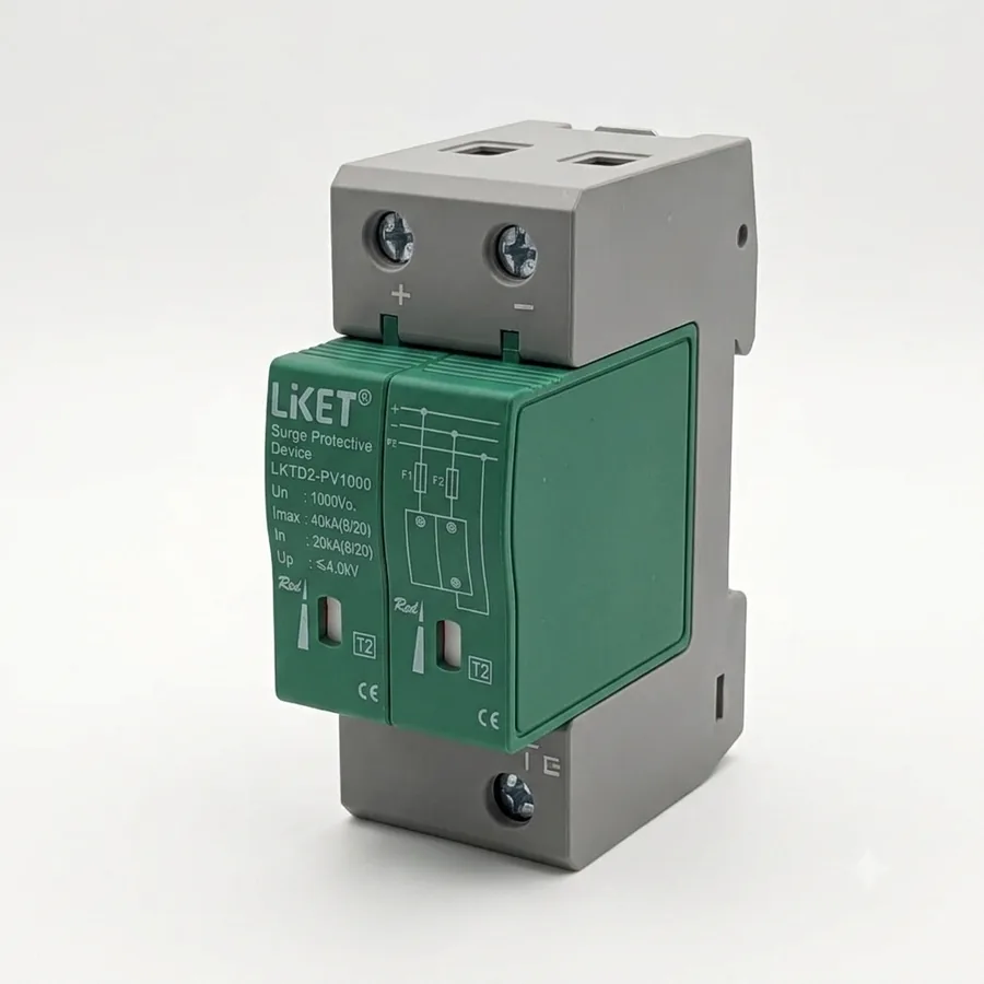 Protector Eléctrico LKET 2P | 1000V DC